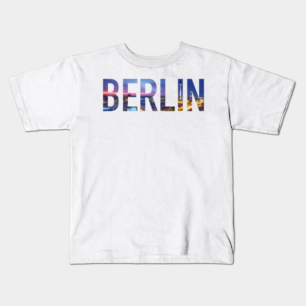 Berlin, Germany Kids T-Shirt by aterkaderk